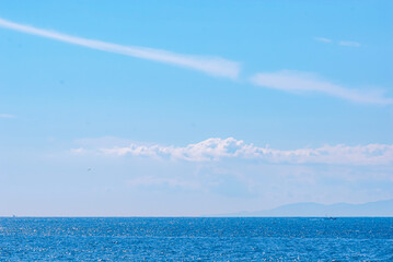 Sky and sea
