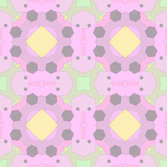 Aquarelle Light Pattern. Gentle Red Ink.