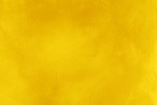 Background graphics. Water Color material. Mustard yellow.
