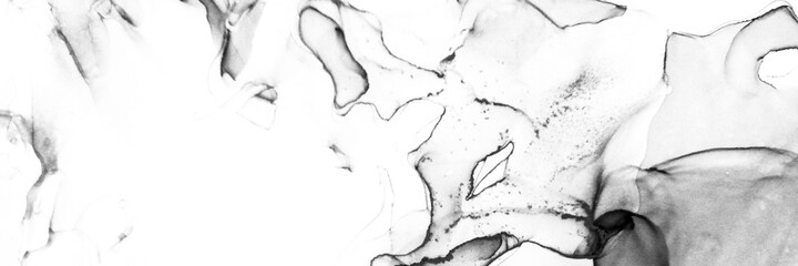 Hand-painted Artwork.  Liquid Silvery Design.