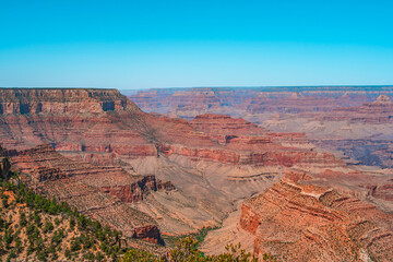 Majestic panoramic scenic of Grand Canyon, Arizona, USA