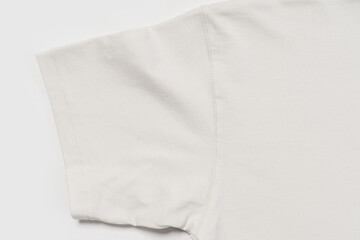Texture of cotton white t-shirt
