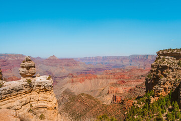 Naklejka premium Amazing view of Grand Canyon in Arizona, USA