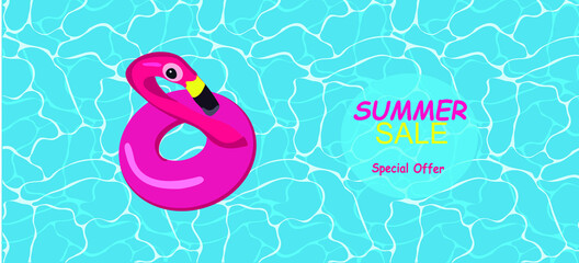 illustration design vector banner summer poster