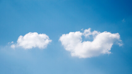 Naklejka na ściany i meble Mystery clouds in the sky