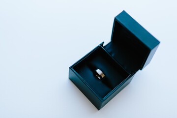 Wedding Rings on white background