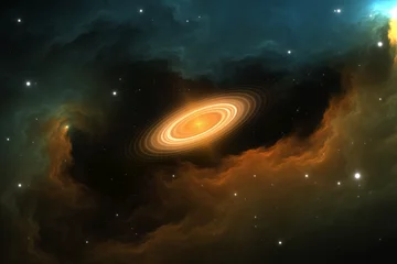 Der Neutronenstern im Zentrum des Nebels © Peter Jurik