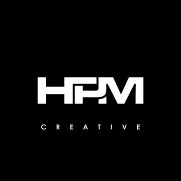 HPM Letter Initial Logo Design Template Vector Illustration