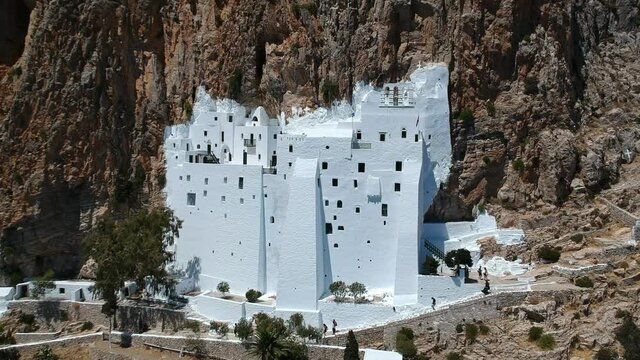 Amorgos, monast&egrave;re Panaghia Chozoviotissa, Cyclades, Gr&egrave;ce
