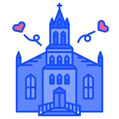 church wedding icon