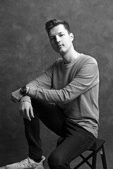 portrait of young man