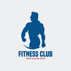 Fitness Gym logo design template
