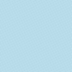 Back to school background, banner with copy space. Blue  Office  checkered backdrop