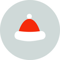 christmas hat icon