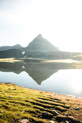 Sunrise and sunset in Mercantour