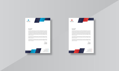 Abstract Corporate Letter Head Template