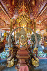 Fototapeta premium Thai temple, the beauty of culture