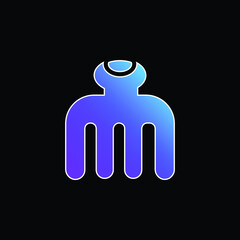 Beauty blue gradient vector icon