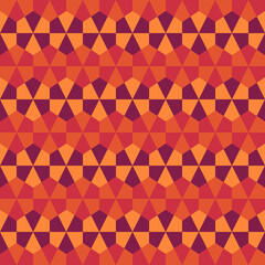 Seamless pattern. Kites ornament. Geometric wallpaper. Mosaic tiles. Flooring background. Ethnic motif. Geometrical backdrop. Digital paper. Ethnical web design. Textile print. Vector work
