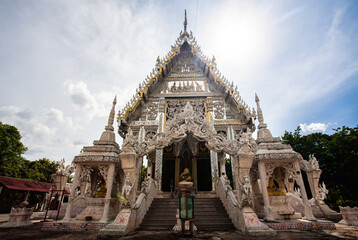Monastery in Ban Kha District, Ratchaburi Province, Thailand