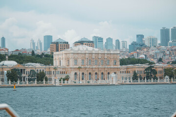 Fototapeta na wymiar Istanbul Bosphorus and Historical Places