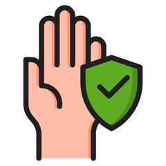 protect color line style icon