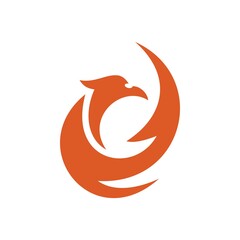 Obraz premium eagle,fire,vector