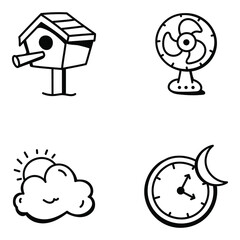 Set of Hand Drawn Vectors

