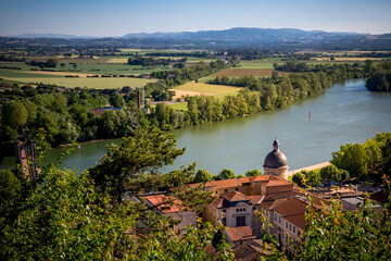 Vue depuis le Château-fort de Trévoux