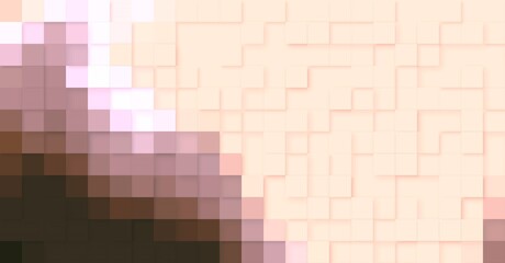 Pattern tile square shape abstract, pastel colors, geometry geometric