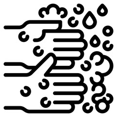 hygiene outline style icon