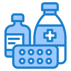 drug blue style icon