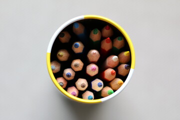pencils in a bowl