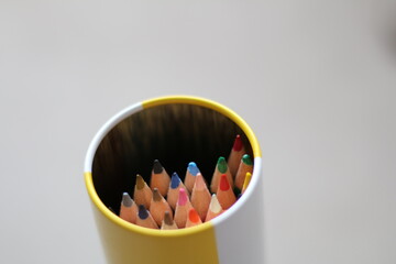 pencils in a pencil case