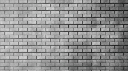 Obraz na płótnie Canvas brick flat wall. smooth brickwork. brick texture
