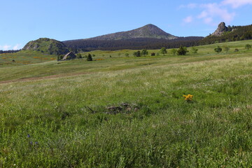 Mont Mézenc Haute-Loire Auvergne Rhône Alpes France