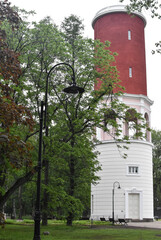 observation tower in the park
