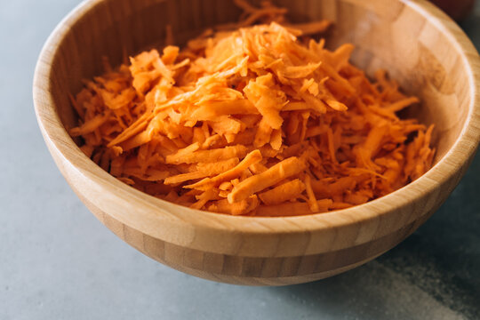 Shredded sweet potato