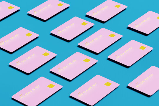 Pink credit cards