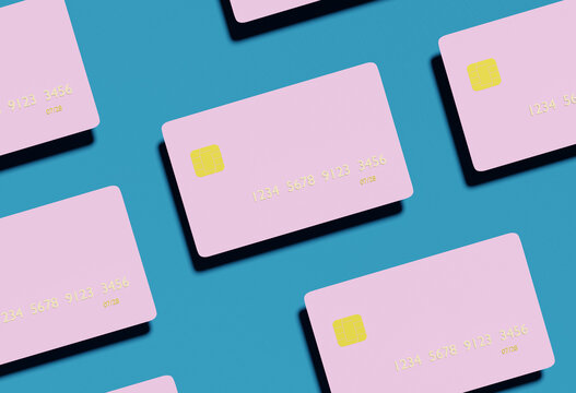 Pink credit cards
