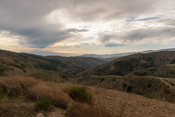 mountainous landscape in southern Spain