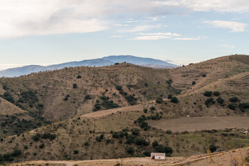 mountainous landscape in southern Spain