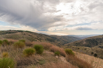 mountainous landscape in southern Spain
