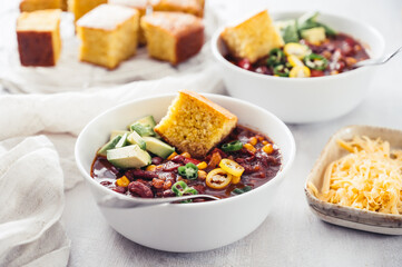 Food: Vegetarian chilli