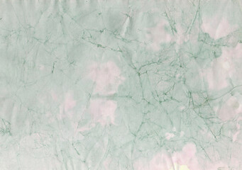 Weathered watercolor background. Aged paper crumpled texture.