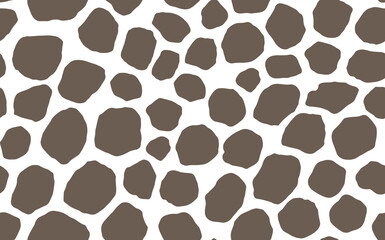 Abstract modern giraffe seamless pattern. Animals trendy background. Colorful decorative vector stock illustration for print, card, postcard, fabric, textile. Modern ornament of stylized skin