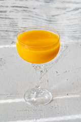 Glass of Mango Cocktail