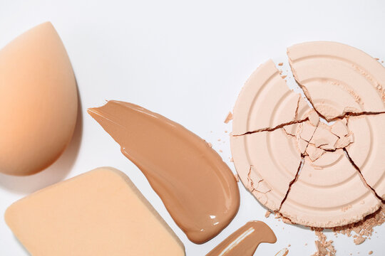 Make-Up Foundation And Powder