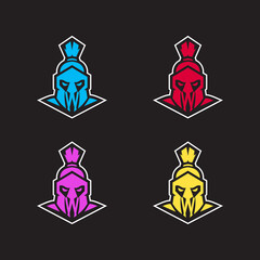 esport roman warrior vector image