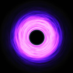 Black holes 3d rendering. Art black hole background. Dark dimension. Mysterious dimension. Wormhole.